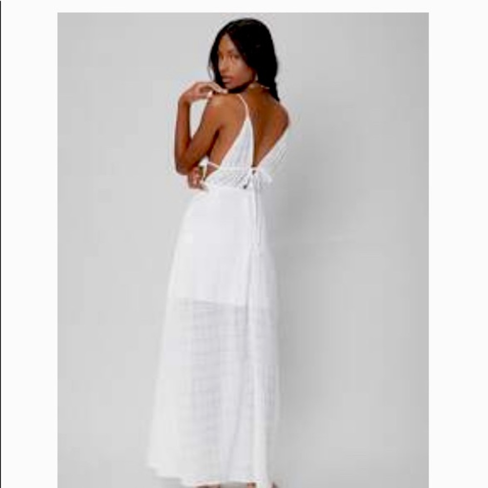 White SHEIN dress size xs